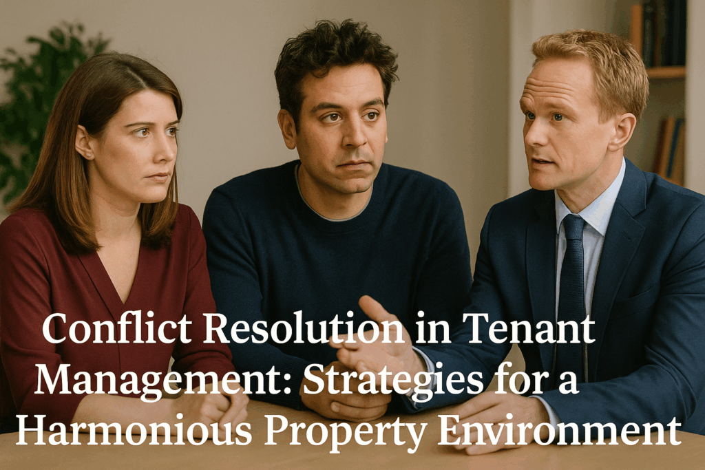 Tenant conflict resolution strategies for property management harmony.