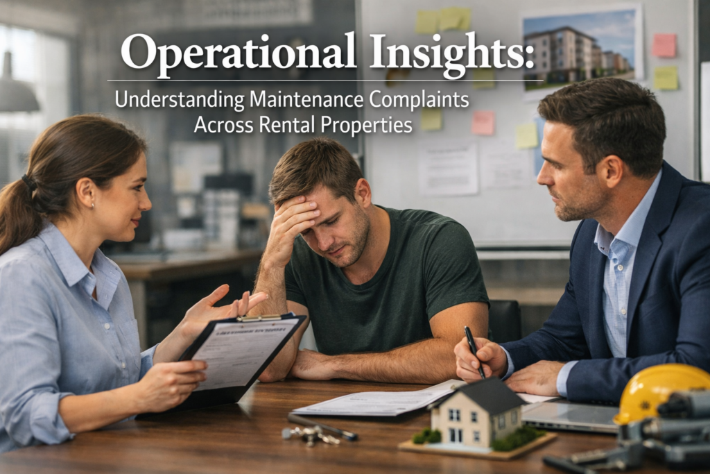 Operational Insights: Understanding Maintenance Complaints Across Rental Properties