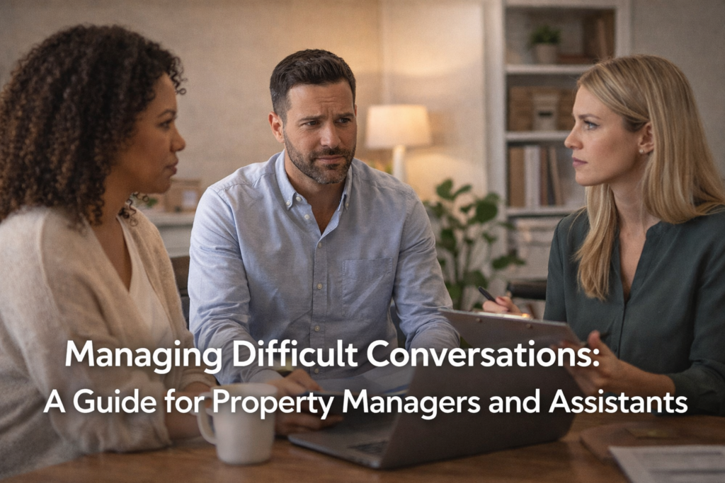 Managing Difficult Conversations: A Guide for Property Managers and Assistants