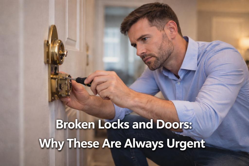 Broken Locks and Doors: Why These Are Always Urgent