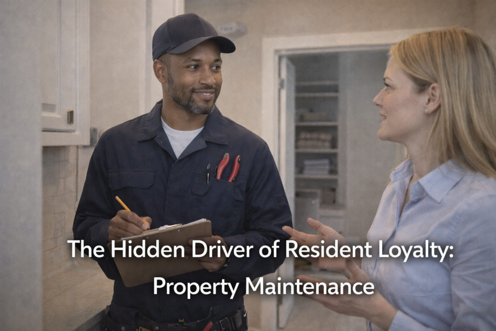The Hidden Driver of Resident Loyalty: Property Maintenance