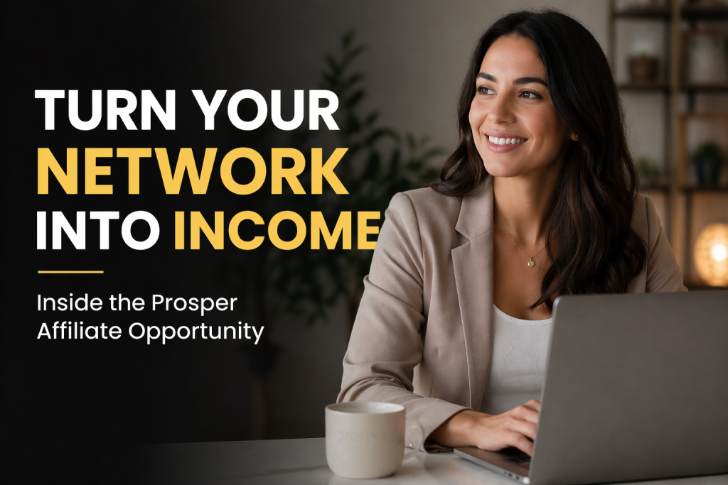 Turn Your Network Into Income: Inside the Prosper Affiliate Opportunity